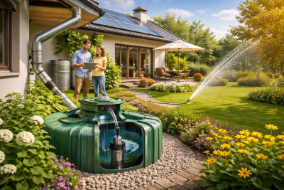 Mikroretencja – dofinansowanie na deszczówkę