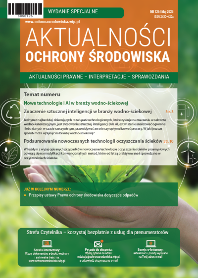 Aktualności ochrony środowiska nr specjalny 126 - maj 2025