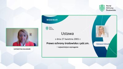 webinar ustawa prawo ochrony środowiska
