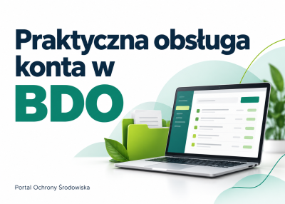 Praktyczna obsługa konta w BDO