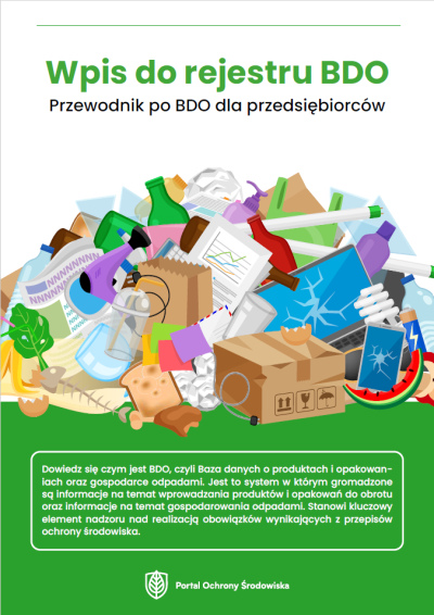 Przewodnik po BDO dla przedsiębiorców - infografika