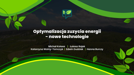 Optymalizacja zużycia energii - nowe technologie