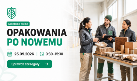 Szkolenie "Opakowania po nowemu" – weź udział i przygotuj firmę do nowych obowiązków