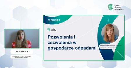 Webinar: Pozwolenia i zezwolenia w gospodarce odpadami