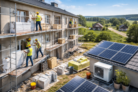 Kompleksowa modernizacja energetyczna bloków na wsi