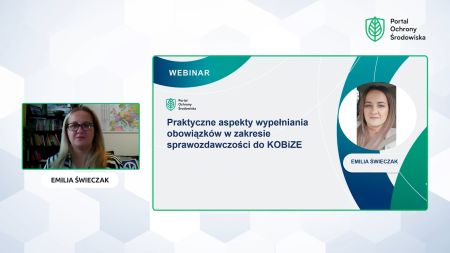 Praktyczne aspekty wypełniania obowiązków w zakresie sprawozdawczości do KOBiZE - webinar